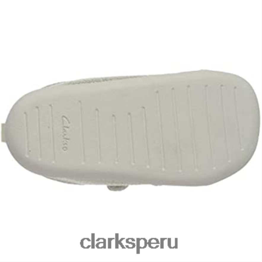 Zapatillas bajas Clarks Roamer Craft para niña plateadas niños Clarks 40N4LX1595
