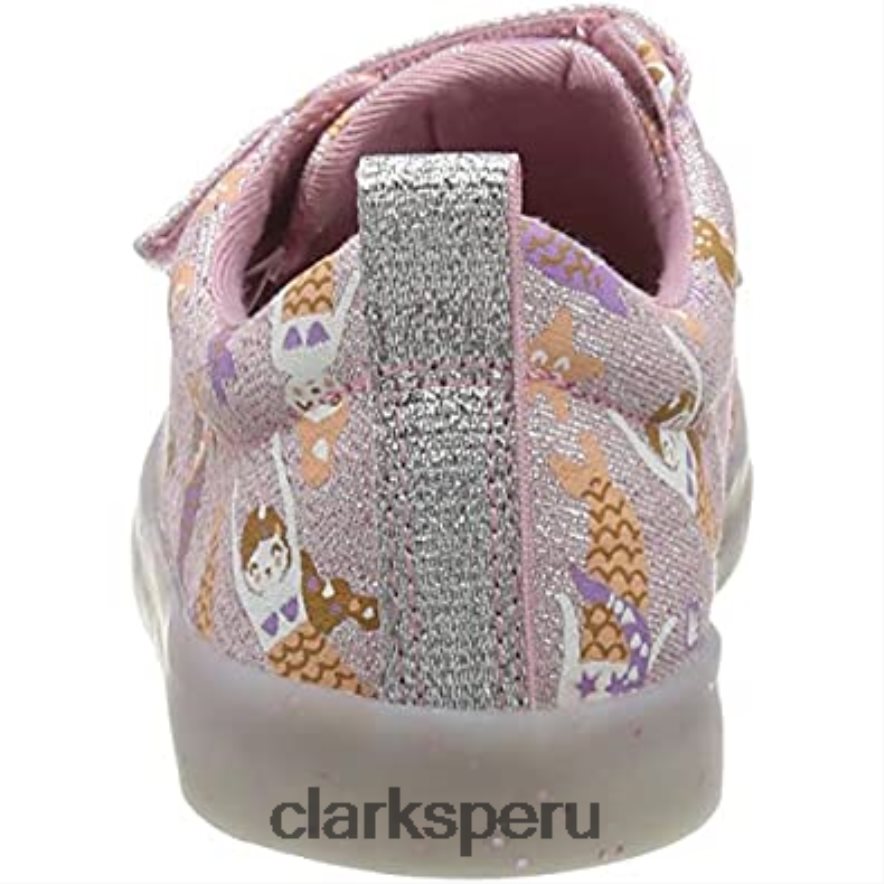 zapatillas bajas k clarks para niña con estampado foxing niños Clarks 40N4LX1869