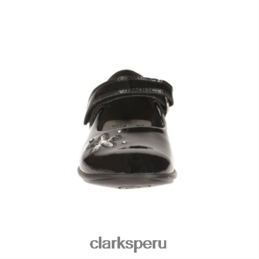 charol negro clarks trixi candy inf e fit niños Clarks 40N4LX4667 charol negro