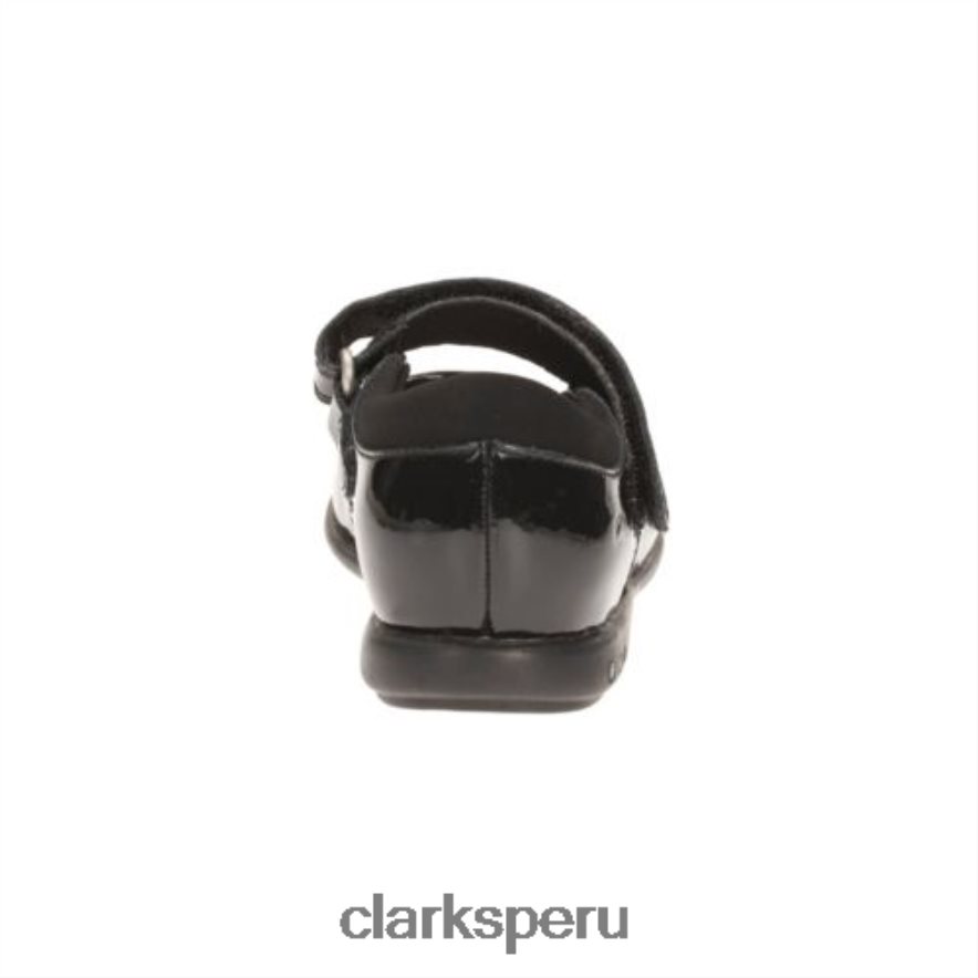 charol negro clarks trixi candy inf e fit niños Clarks 40N4LX4667 charol negro