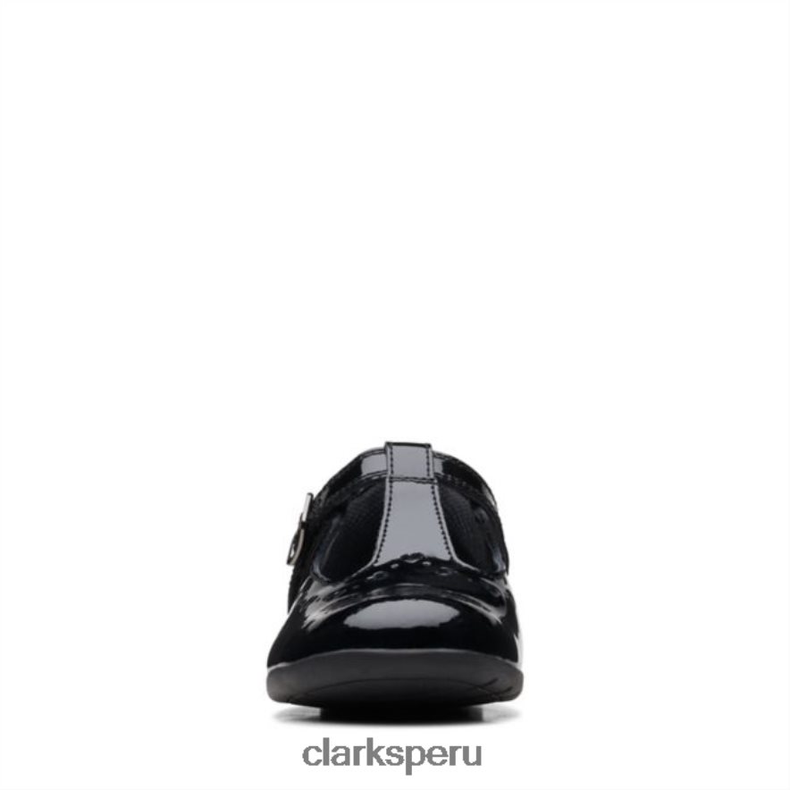 vestido clarks charol negro scala niño charol negro niños Clarks 40N4LX5825 charol negro