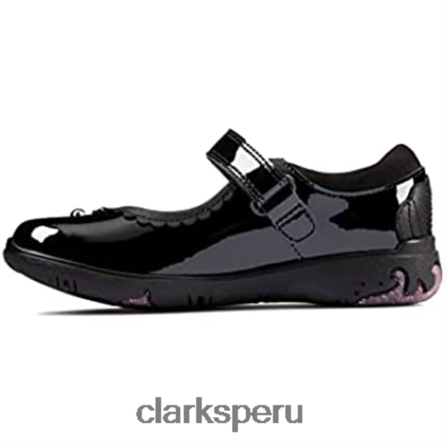 zapatos escolares clarks niña sea shimmer t negro niños Clarks 40N4LX491