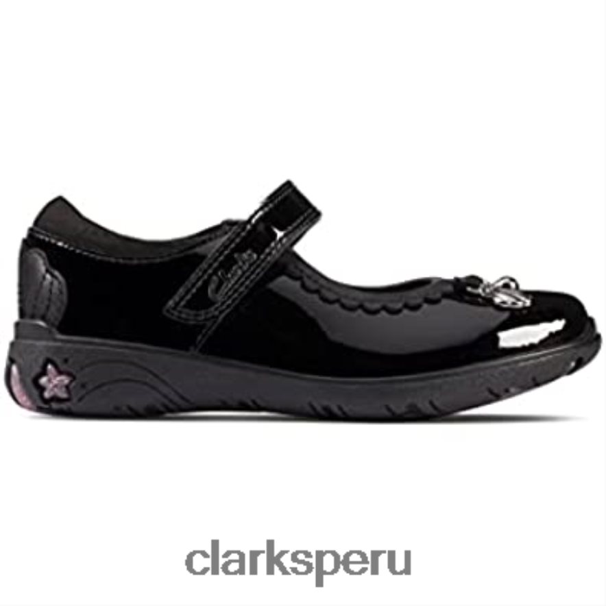 zapatos escolares clarks niña sea shimmer t negro niños Clarks 40N4LX491