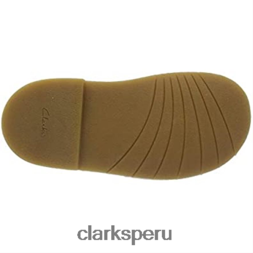 Zapatos clarks comet gem de cuero para niño rosa polvoriento niños Clarks 40N4LX321
