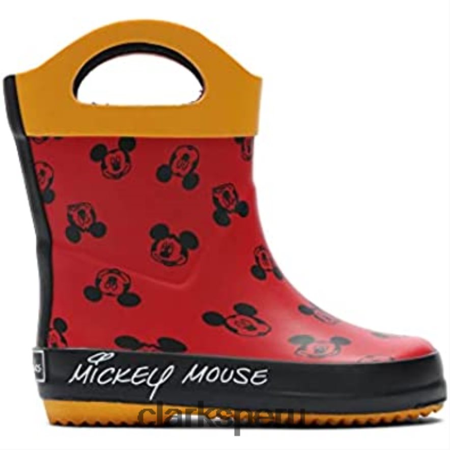 Botas de agua sintéticas para niños Clarks Tarri Mouse niños Clarks 40N4LX1000