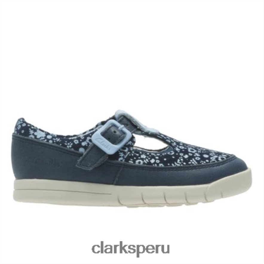 clarks azul marino cuento loco fst f fit niños Clarks 40N4LX4619 Armada