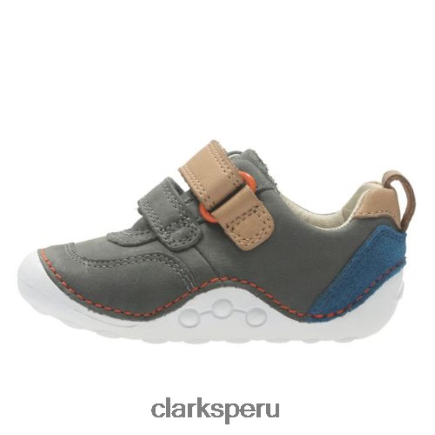 clarks grises ti ny aspire fst g fit niños Clarks 40N4LX4832 gris
