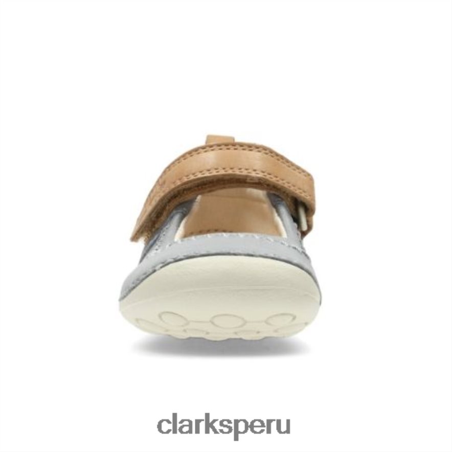 pequeño atlas fst f fit clarks gris niños Clarks 40N4LX4623 gris