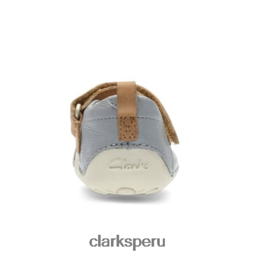 pequeño atlas fst f fit clarks gris niños Clarks 40N4LX4623 gris