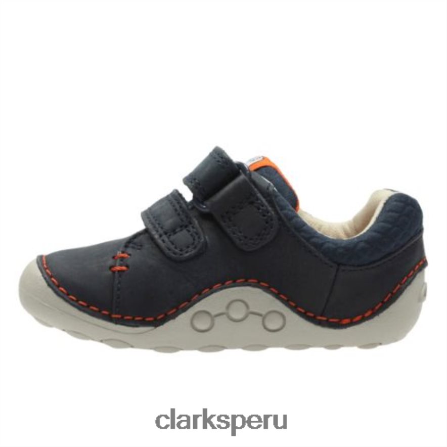 ti ny trail fst g fit clarks azul marino niños Clarks 40N4LX4837 Armada