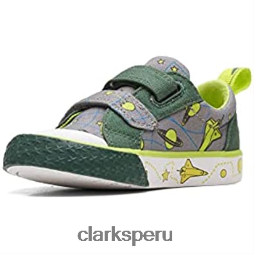 foxing lo niño textil lona clarks niños Clarks 40N4LX764
