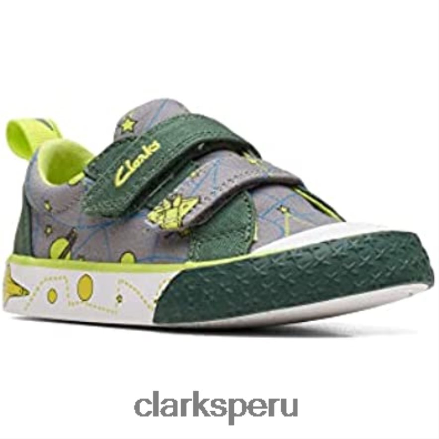 foxing lo niño textil lona clarks niños Clarks 40N4LX764
