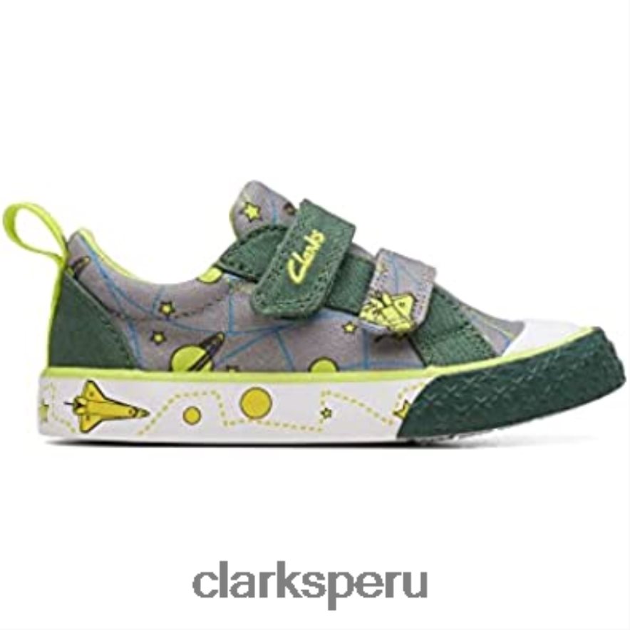 foxing lo niño textil lona clarks niños Clarks 40N4LX764