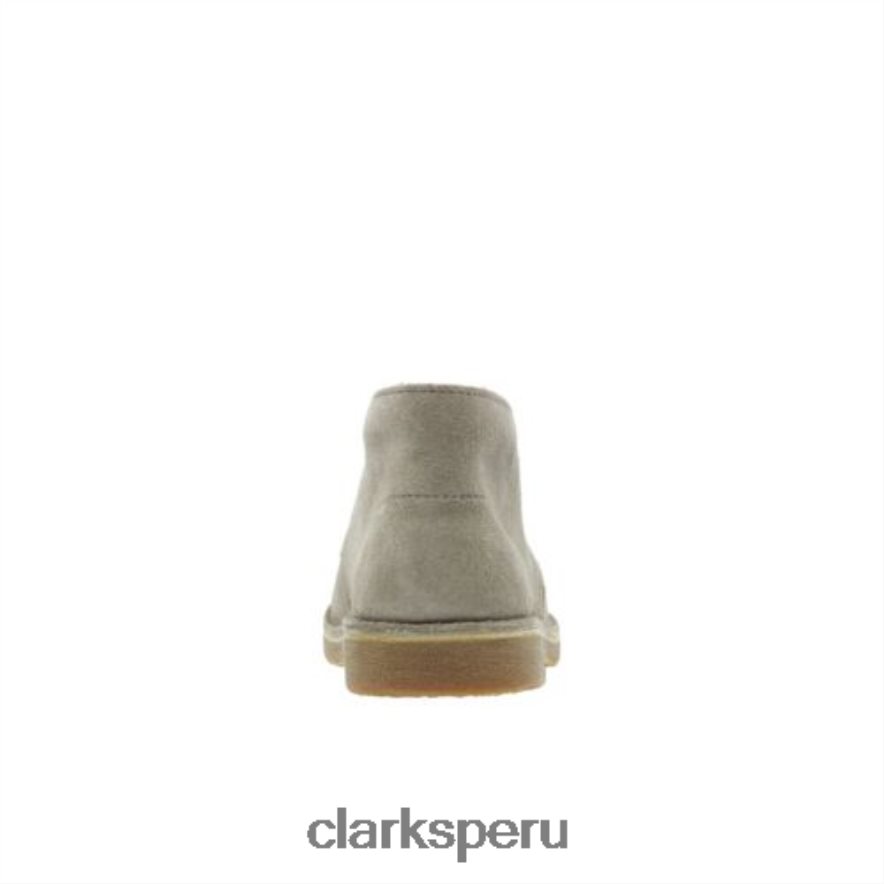 bota clarks desert de gamuza arena inf g fit niños Clarks 40N4LX4803 gamuza arena