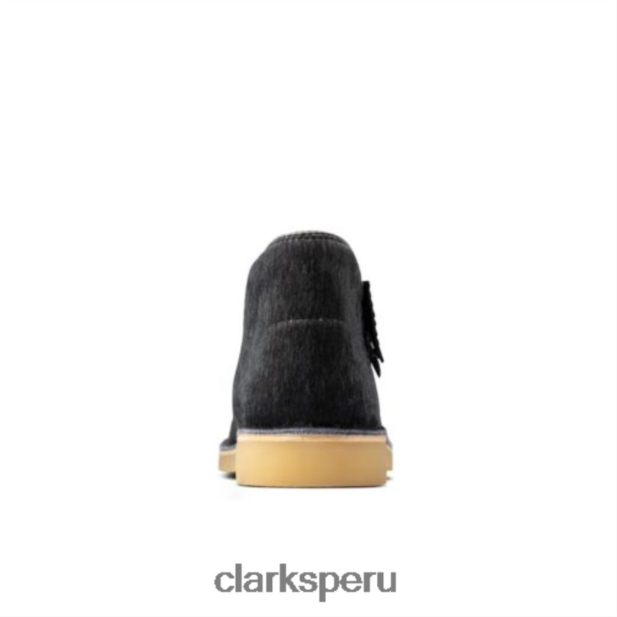 bota clarks desert jnr g fit negro interés niños Clarks 40N4LX4802 interés negro