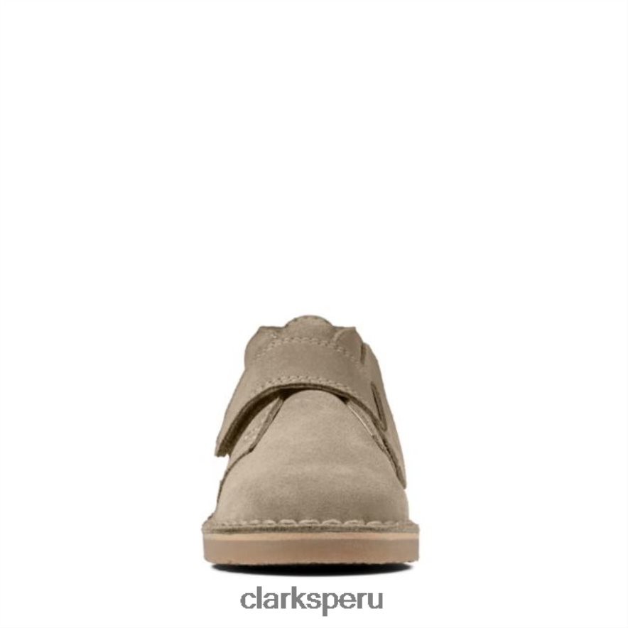 bota desierto 2 niño ante arena clarks ante arena niños Clarks 40N4LX5783 gamuza arena