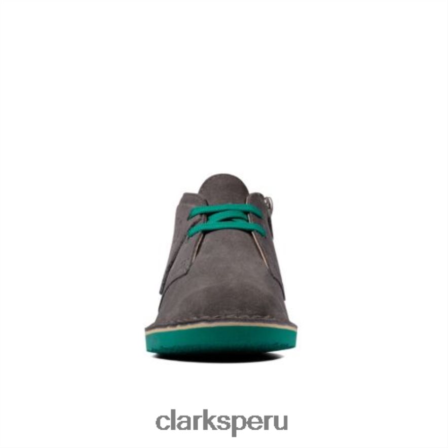 clarks desert boot2 jnr g fit gris oscuro niños Clarks 40N4LX4795 gris oscuro