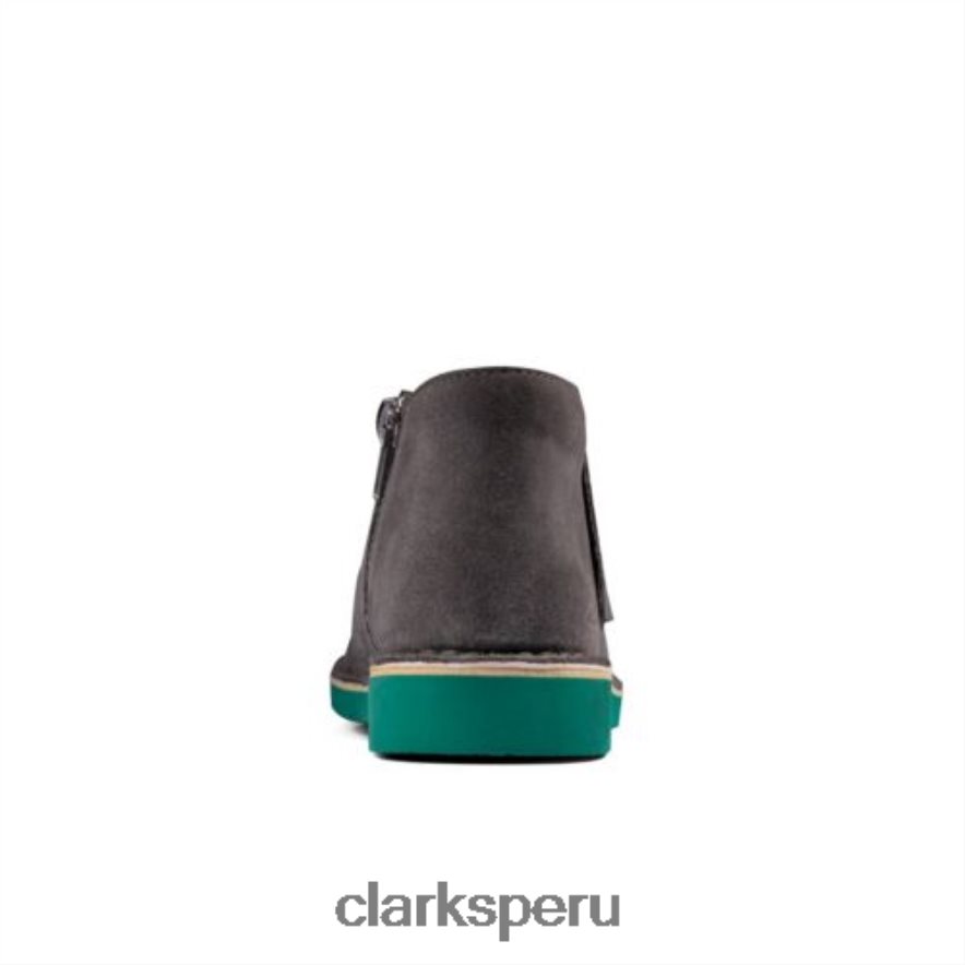 clarks desert boot2 jnr g fit gris oscuro niños Clarks 40N4LX4795 gris oscuro