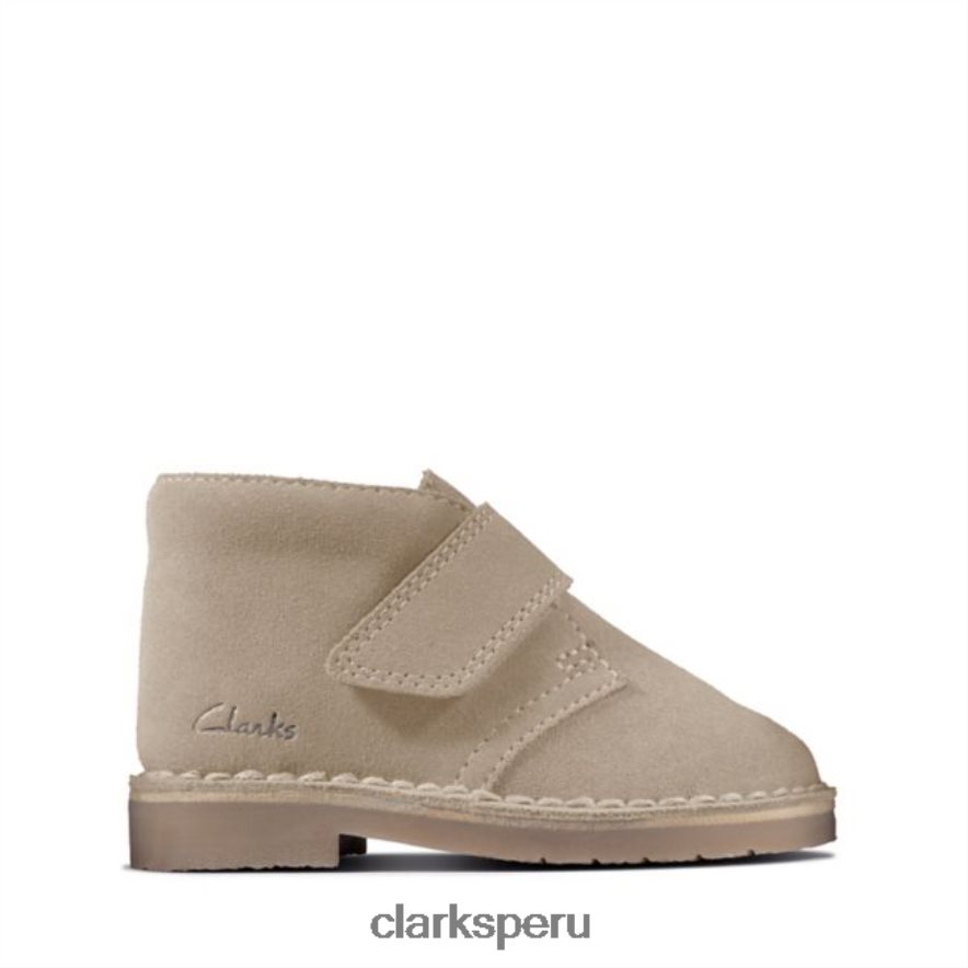 clarks desert boot 2 niño gamuza arena gamuza arena niños Clarks 40N4LX6882 gamuza arena
