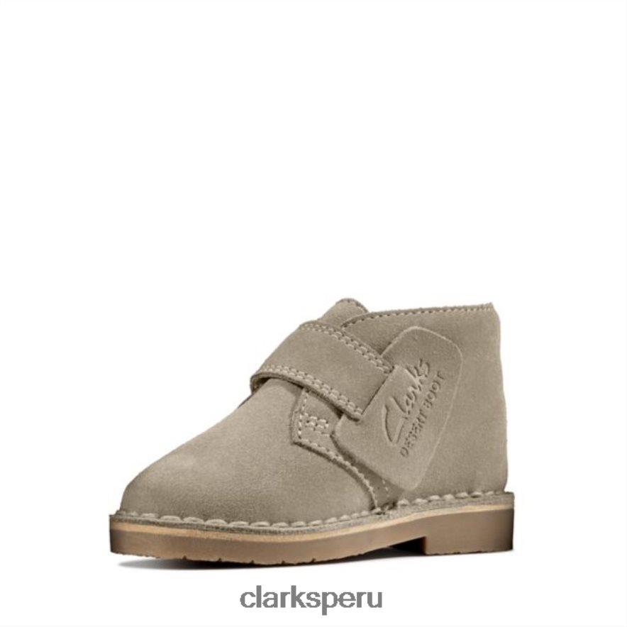 clarks desert boot 2 niño gamuza arena gamuza arena niños Clarks 40N4LX6882 gamuza arena