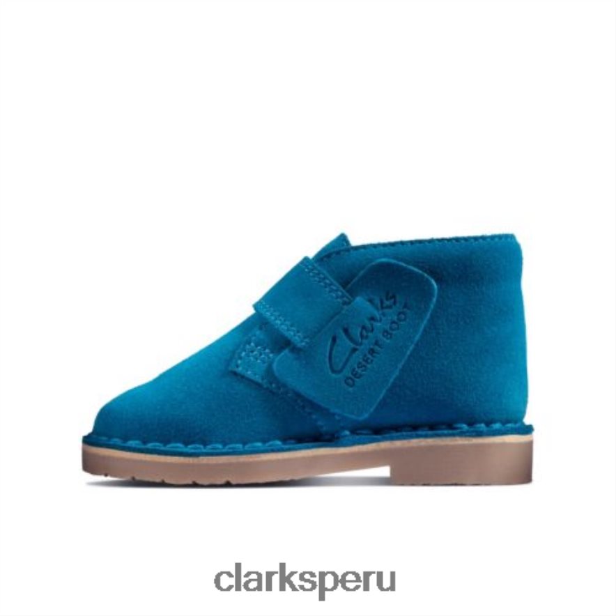 desert boot2 fst g fit clarks ante azul niños Clarks 40N4LX4797 gamuza azul