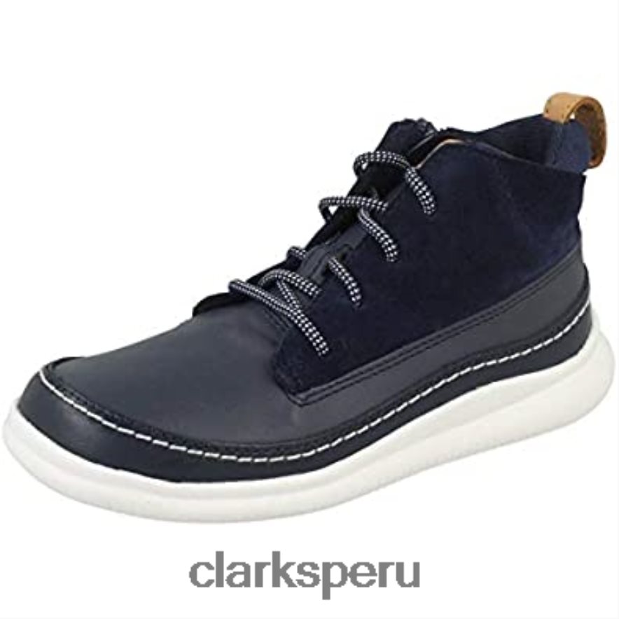 Zapatillas altas de niño clarks cloud air t azul marino niños Clarks 40N4LX2696 Azul marino