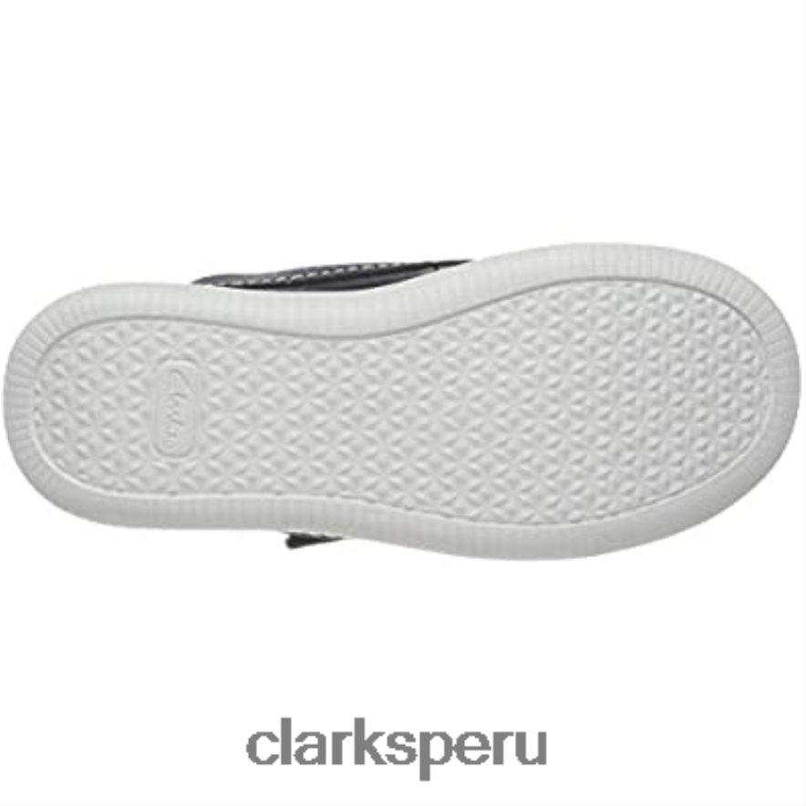 Zapatillas altas niño cloud air k piel azul marino piel marino niño clarks niños Clarks 40N4LX1908 cuero azul marino cuero azul marino