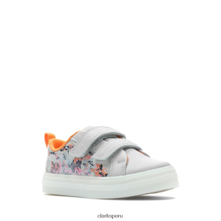 gris interés clarks nova escala t niños Clarks 40N4LX3808 interés gris