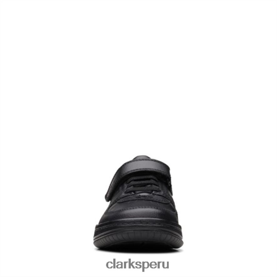 clarks cuero negro fawn lay niño cuero negro niños Clarks 40N4LX5953 cuero negro