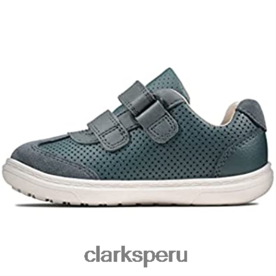 clarks flash beau t primeros zapatos para niño 4 azul niños Clarks 40N4LX1090