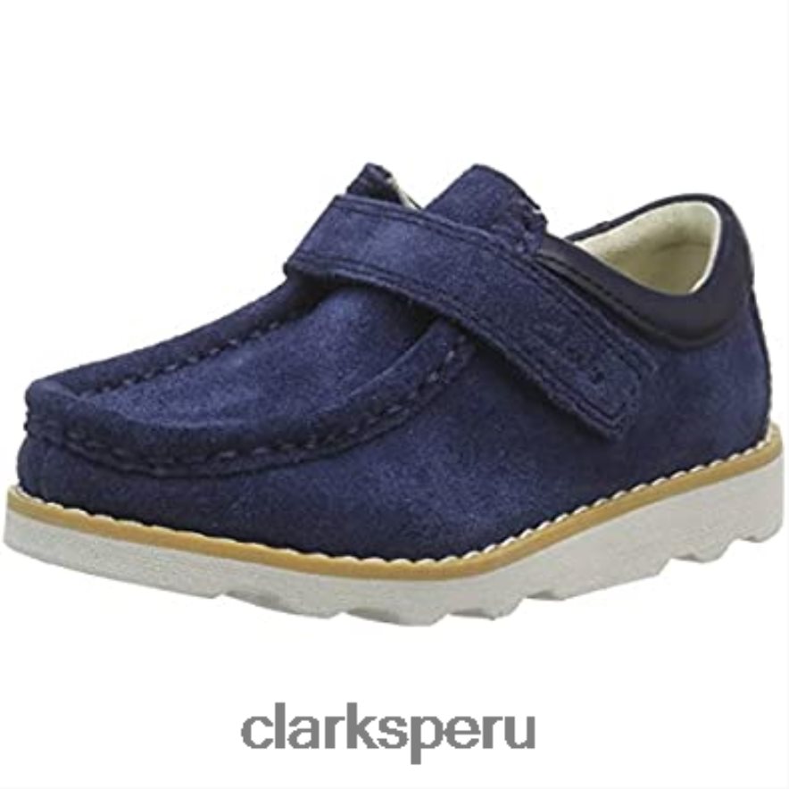 mocasines corona park t niño clarks azul marino marino niños Clarks 40N4LX1717 azul marino azul marino