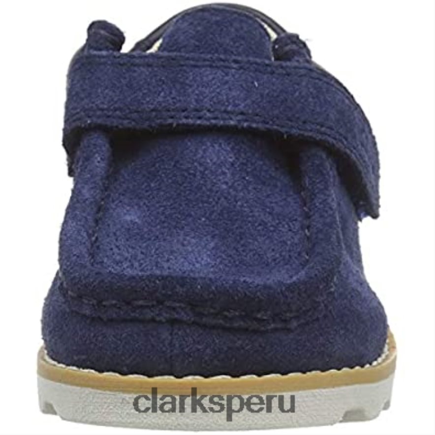 mocasines corona park t niño clarks azul marino marino niños Clarks 40N4LX1717 azul marino azul marino