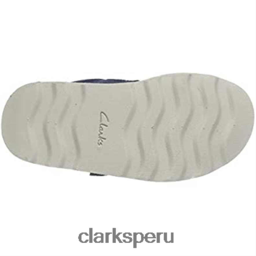 mocasines corona park t niño clarks azul marino marino niños Clarks 40N4LX1717 azul marino azul marino