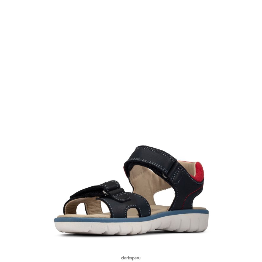 clarks cuero marino roam surf k niños Clarks 40N4LX3833 cuero azul marino