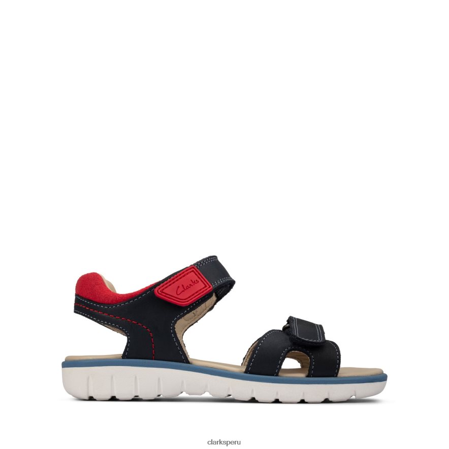 clarks roam surf t azul marino cuero niños Clarks 40N4LX3834 cuero azul marino