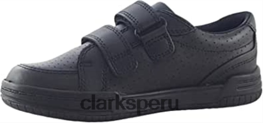 Zapatilla clarks fawn strap k para niño negro niños Clarks 40N4LX202 negro