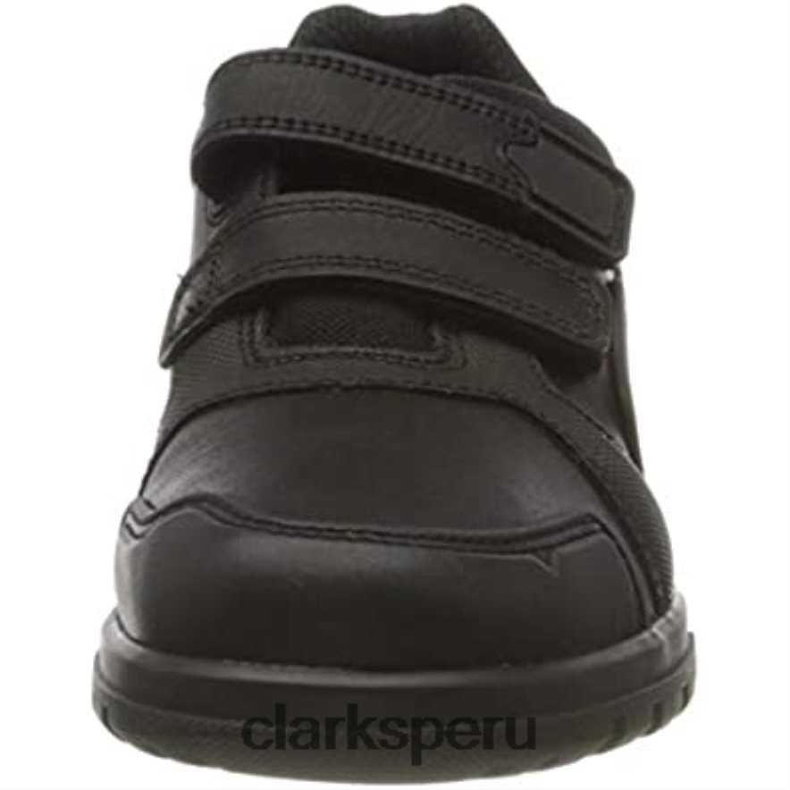 Zapatillas bajas niño clarks blake street piel negras niños Clarks 40N4LX811 cuero negro