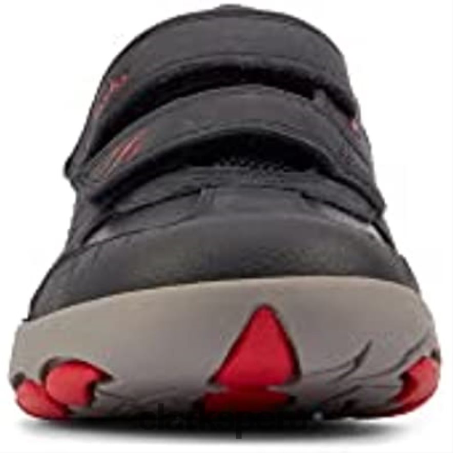 Zapatillas clarks rex play k para niño azul marino rojo niños Clarks 40N4LX738 rojo marino