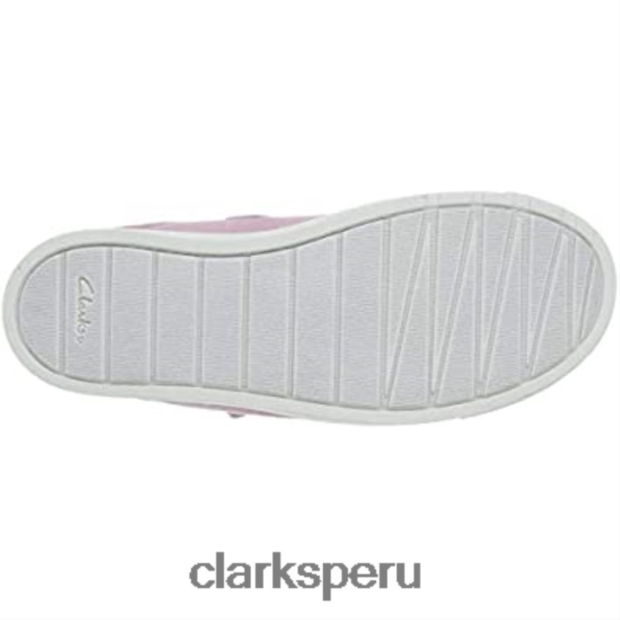 rosa lona rosa lona rosa clarks niño unisex niños city vibe k zapatillas bajas niño niños Clarks 40N4LX2835 rosa lienzo rosa lienzo rosa