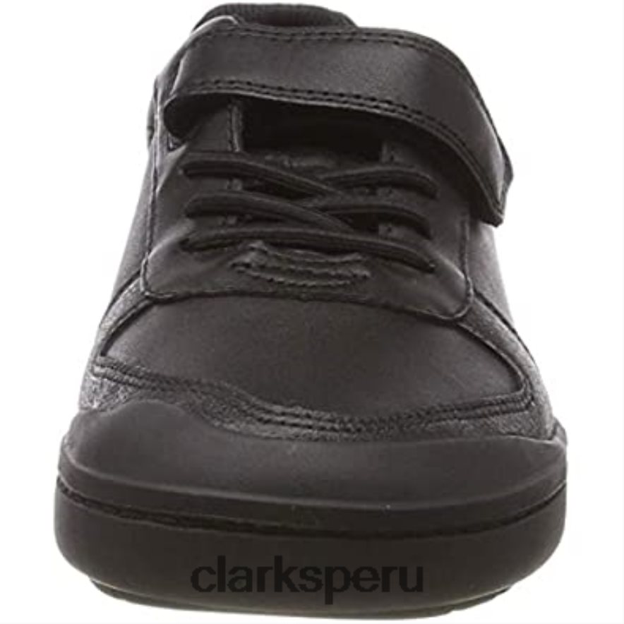 zapatillas bajas rock verve t para niño clarks negro niños Clarks 40N4LX1029 cuero negro