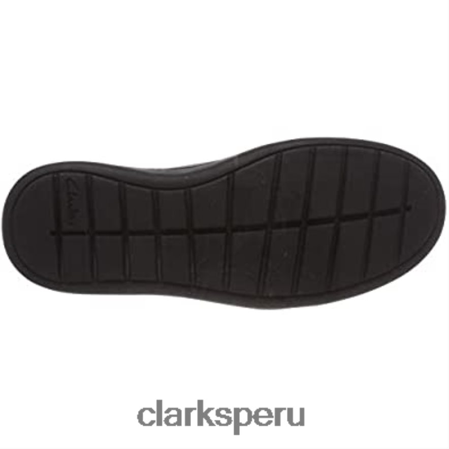 zapatillas bajas rock verve t para niño clarks negro niños Clarks 40N4LX1029 cuero negro