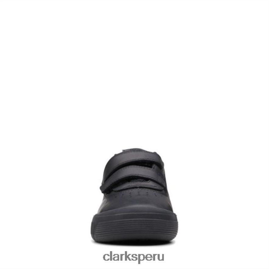 cica go kid cuero negro clarks de cuero negro niños Clarks 40N4LX5950 cuero negro