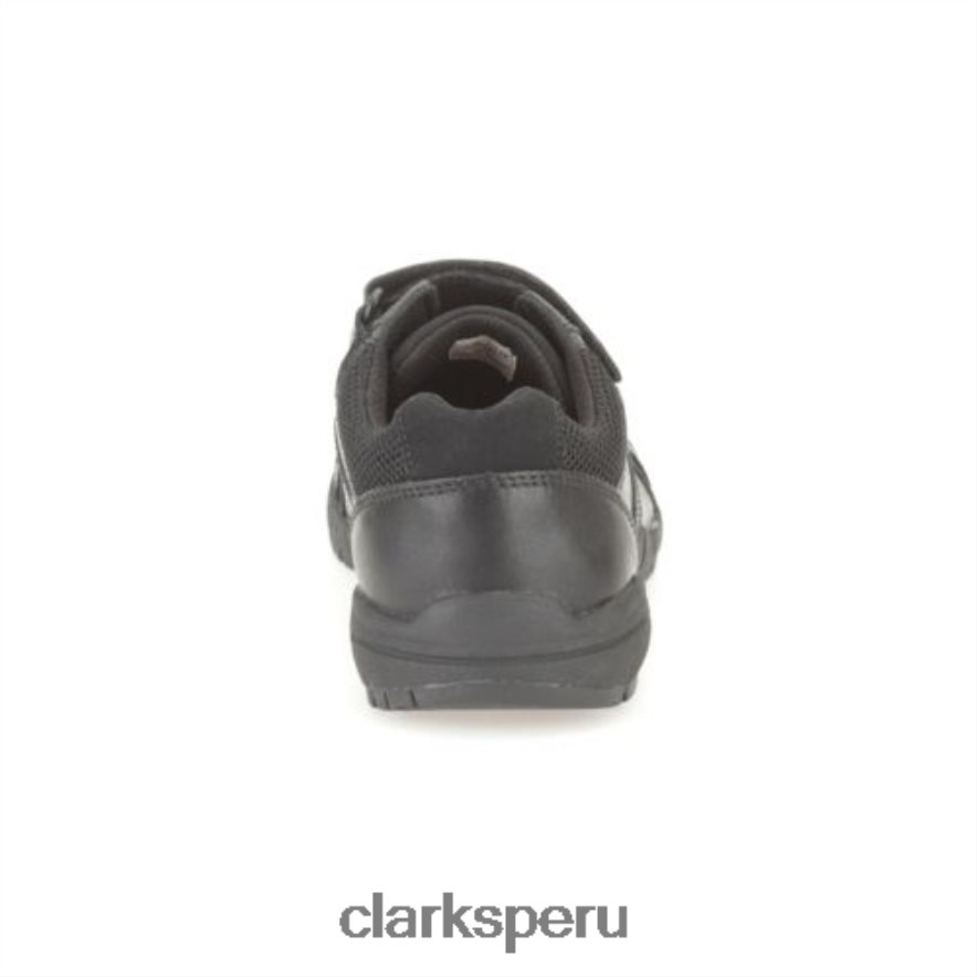clarks air learn jnr g fit cuero negro niños Clarks 40N4LX4908 cuero negro