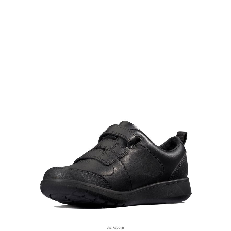 clarks de cuero negro scape sky y niños Clarks 40N4LX3859 cuero negro