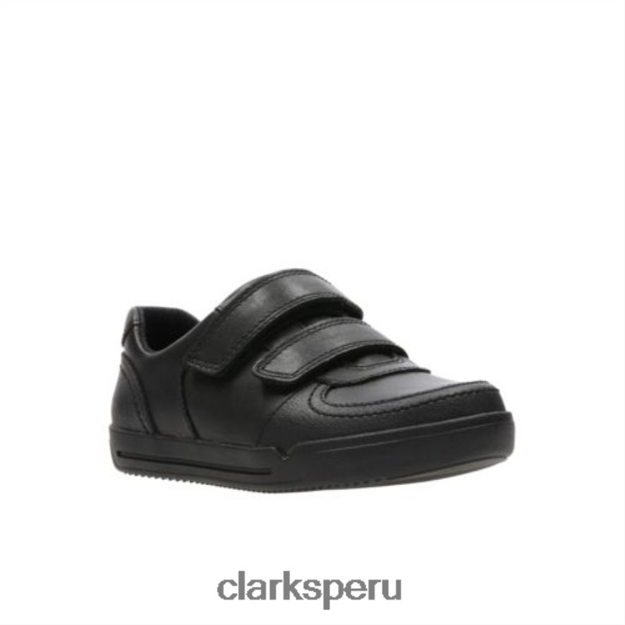 clarks mini racer pre h fit negro niños Clarks 40N4LX4890 negro
