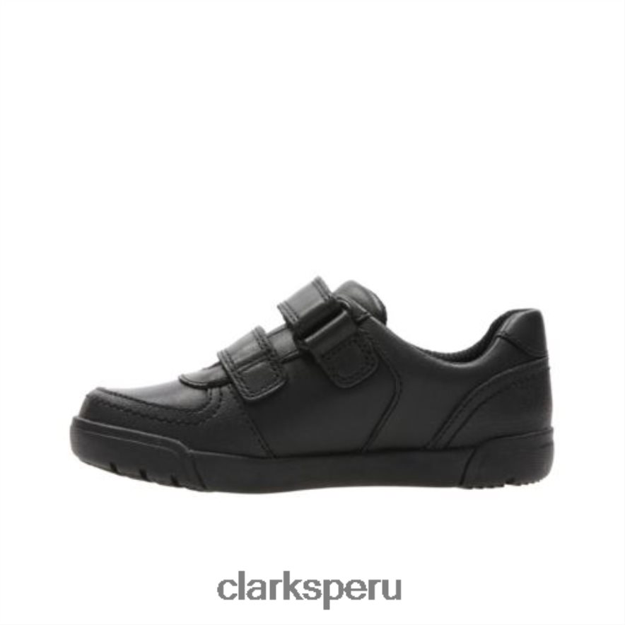 clarks mini racer pre h fit negro niños Clarks 40N4LX4890 negro