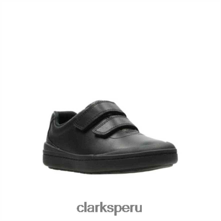 clarks rock play inf g fit cuero negro niños Clarks 40N4LX4888 cuero negro