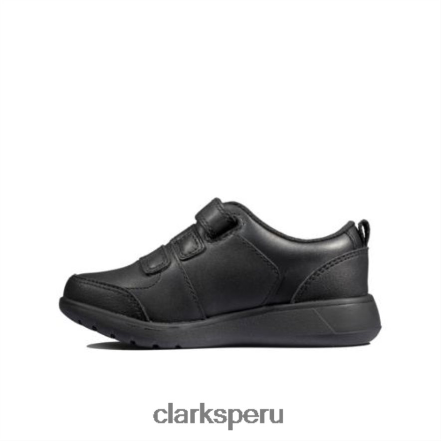 clarks scape sky inf g fit cuero negro niños Clarks 40N4LX4906 cuero negro