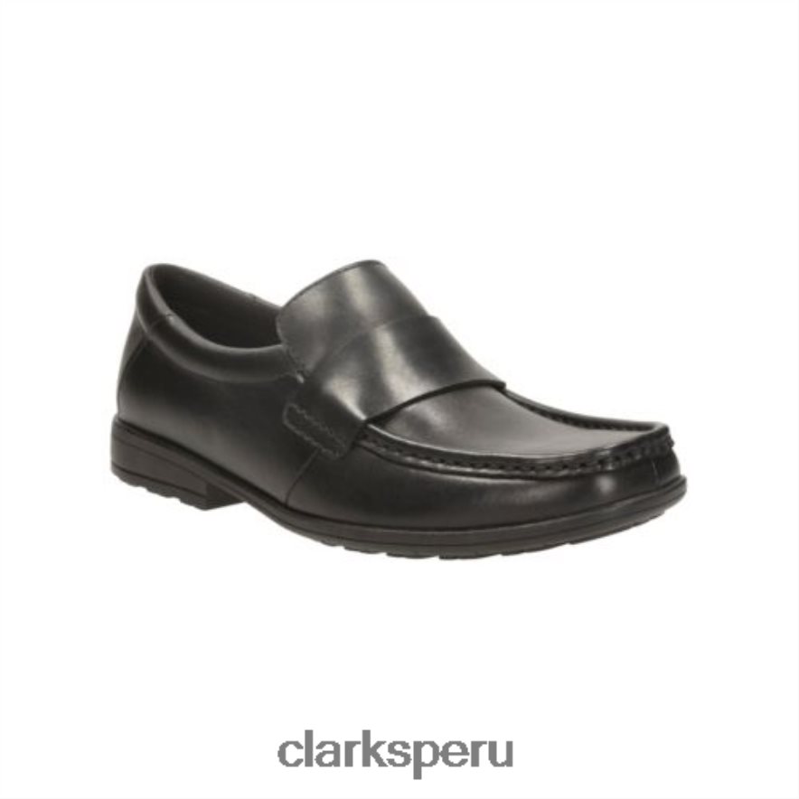 corris step snr g fit clarks negros niños Clarks 40N4LX4910 negro