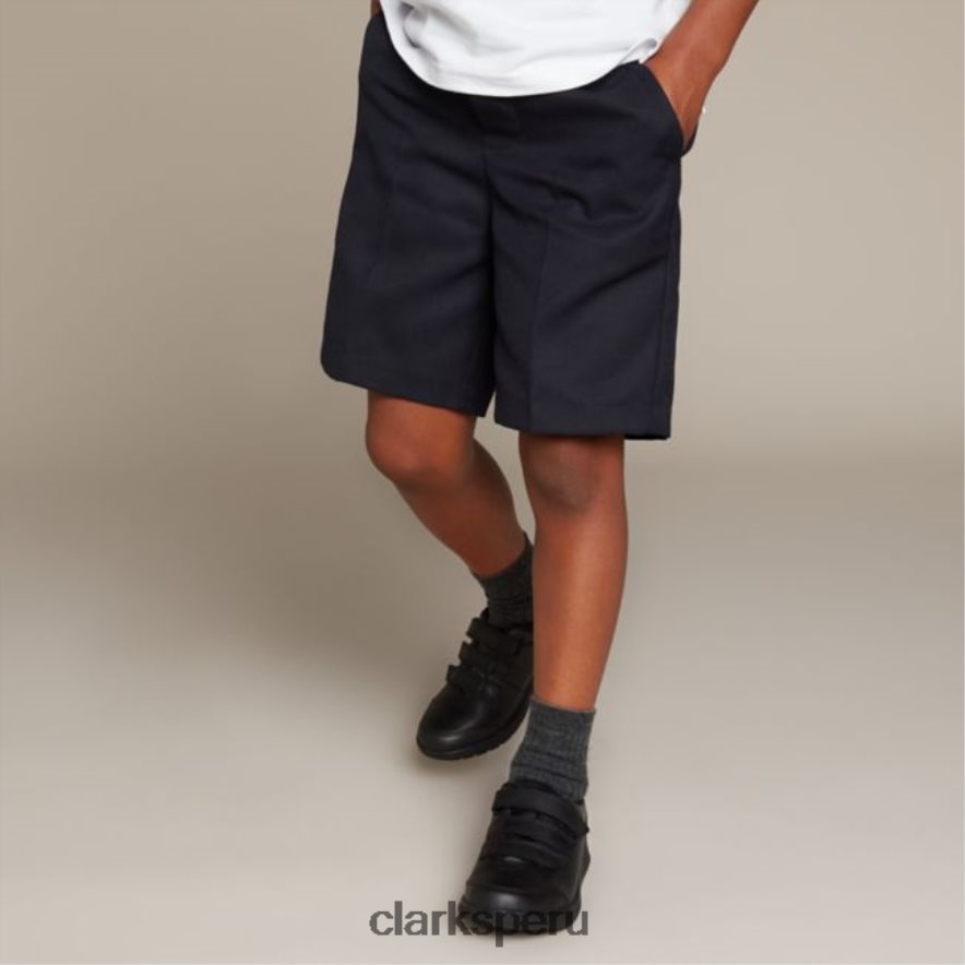 cuero negro clarks scape sky niño cuero negro niños Clarks 40N4LX5840 cuero negro